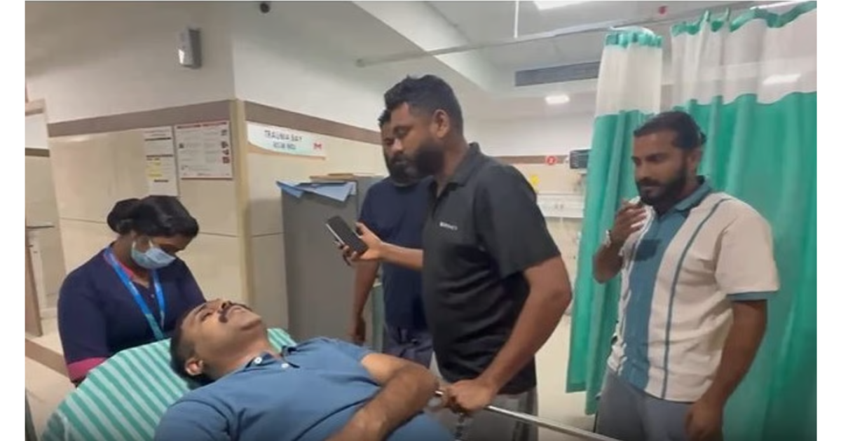 അബിൻ വർക്കി എം.എൽ.എ സഞ്ചരിച്ച വാഹനം അപകടത്തിൽപ്പെട്ടു; എം.എൽ.എ ഉൾപ്പെടെയുള്ളവർക്ക് പരിക്ക്
