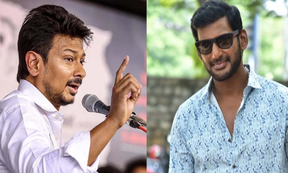 തൃഷയ്ക്കെതിരായ പരാമര്ശത്തില് ഉദയനിധിയുടെ അറസ്റ്റ് ന്യായമെന്ന് വിശാല്