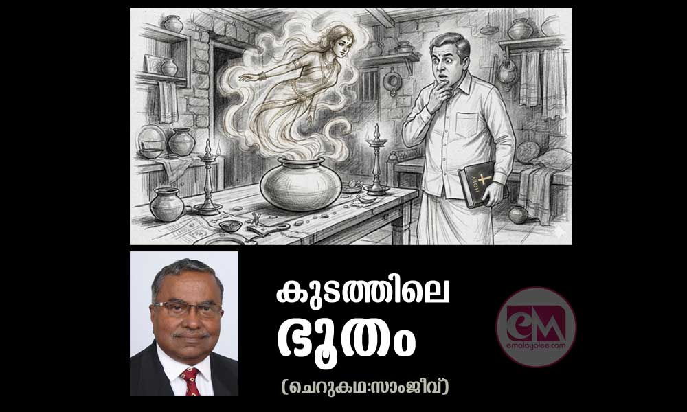 കുടത്തിലെ ഭൂതം (ചെറുകഥ: സാംജീവ്)
