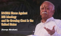 IOCUSA Warns Against RSS Ideology and Its Growing Clout in the United States (George Abraham)