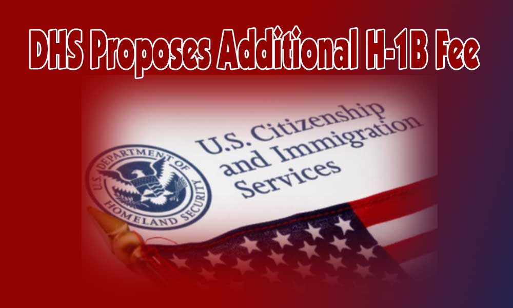 DHS Proposes Additional H-1B Fee
