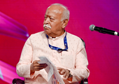 ഭഗവതിന്റെ യുഎസ് സന്ദർശനം ഇന്ത്യയിൽ രാഷ്രീയ തർക്കവിതർക്കങ്ങൾക്കു വഴിവച്ചു (പിപിഎം)