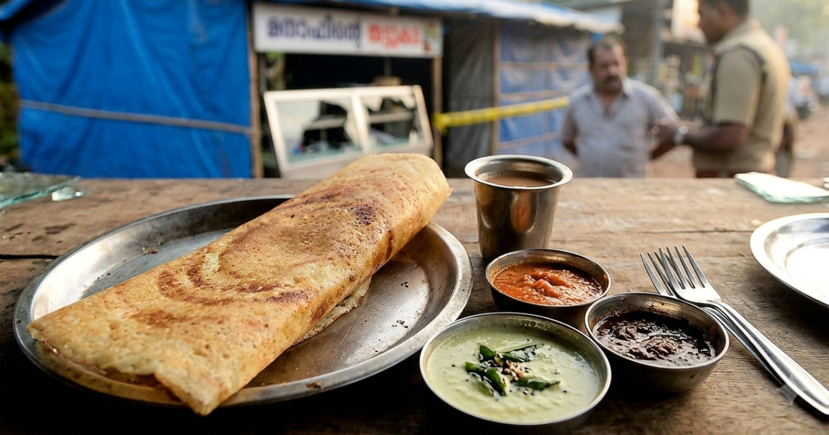 ദോശ നൽകാൻ വൈകി; കൊല്ലത്ത് ദമ്പതികളെ മർദിച്ച് തട്ടുകട തല്ലിത്തകർത്തു, രണ്ടുപേർ അറസ്റ്റിൽ