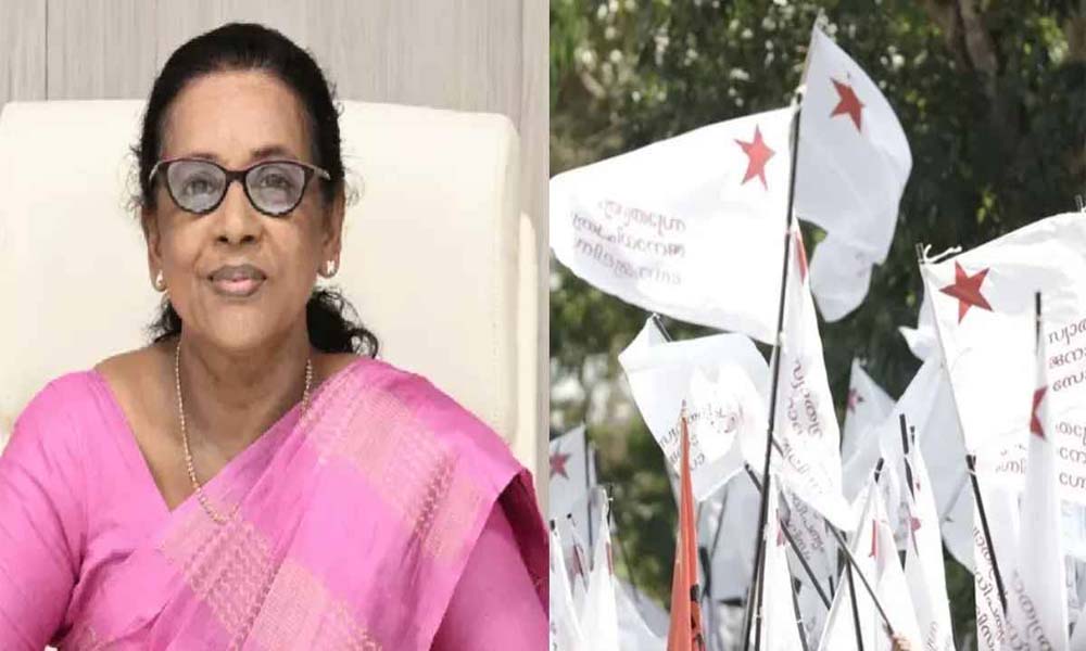  വിസി സിസ തോമസിനെതിരായ സമരം; കാലടി സംസ്‌കൃത സര്‍വകലാശാലയിലെ വിദ്യാര്‍ത്ഥികള്‍ക്ക് സസ്പെന്‍ഷന്‍