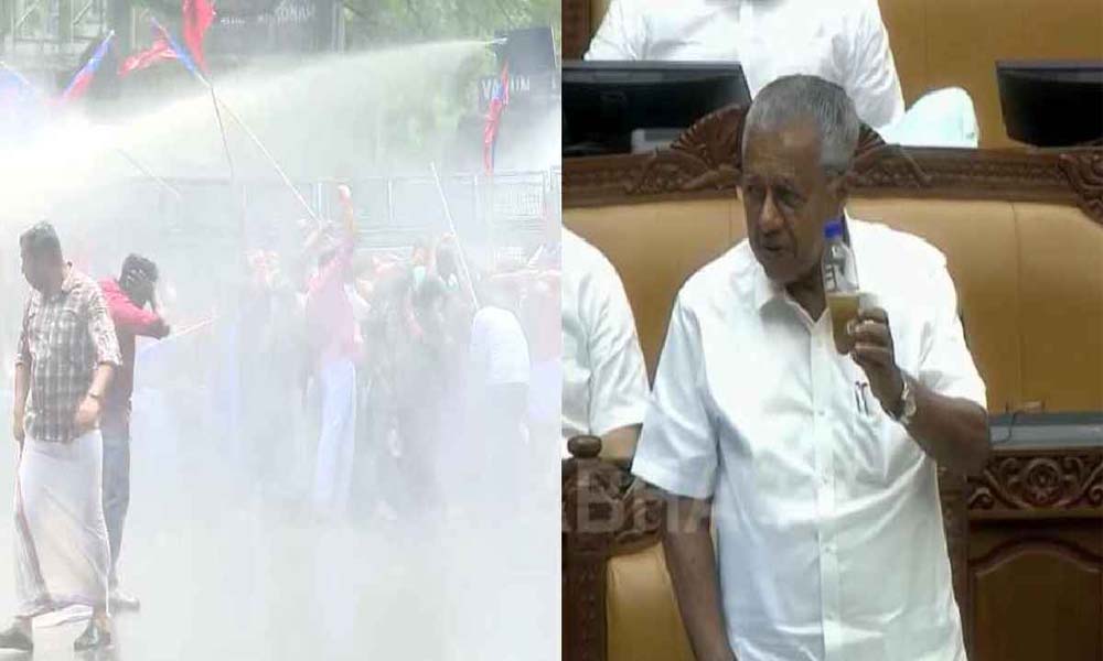എഐഎസ്എഫ്-എഐവൈഎഫ് മാര്ച്ച്: ജലപീരങ്കിയിലെ വെള്ളത്തില് അണുബാധയില്ലെന്ന് ശാസ്ത്രീയ പരിശോധന ഫലം