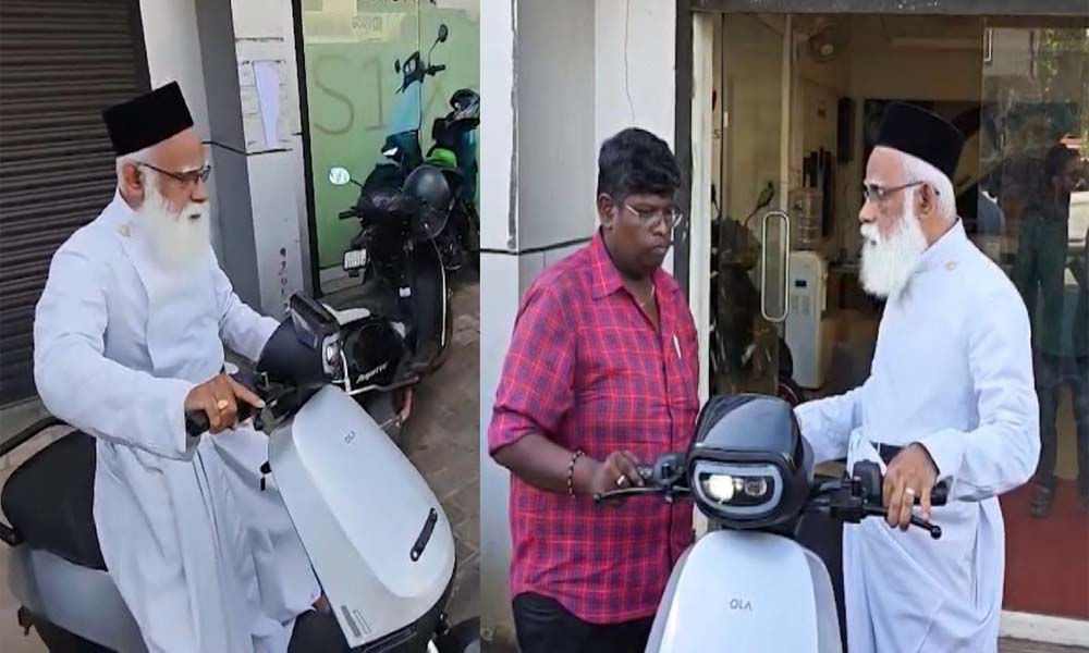  'ബാക്കി വരുന്നിടത്തുവെച്ച് കാണാം'; സര്‍വീസിന് നല്‍കിയ വാഹനം തിരികെ നല്‍കിയില്ല; ഓല ഷോറൂമില്‍ വ്യത്യസ്ത പ്രതിഷേധം