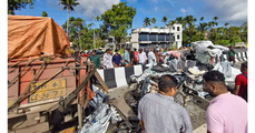 കൈപ്പമംഗലം വാഹനാപകടം: ഒളിവിൽപ്പോയ ലോറി ഡ്രൈവർ നാട്ടുകാരുടെ പിടിയിൽ; എഫ്.ഐ.ആർ രജിസ്റ്റർ ചെയ്തു