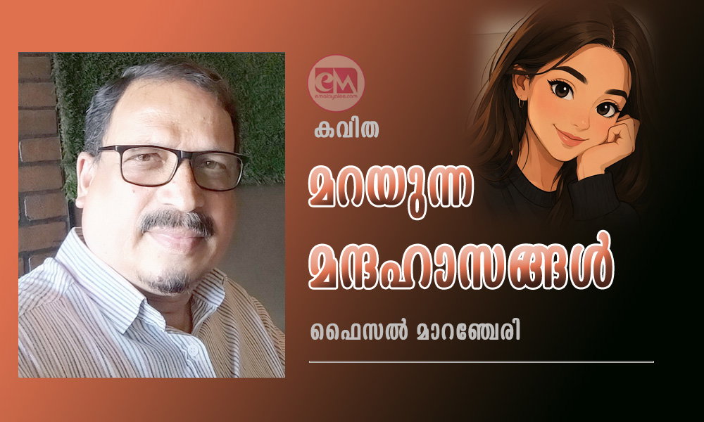 മറയുന്ന മന്ദഹാസങ്ങൾ (കവിത: ഫൈസൽ മാറഞ്ചേരി)