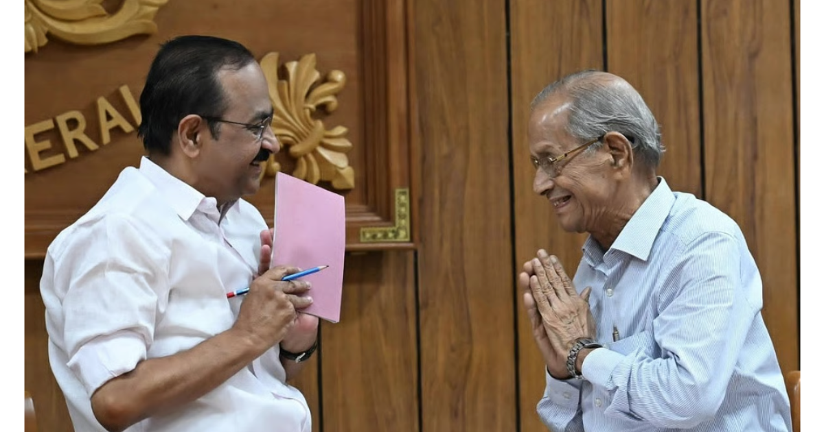 അതിവേഗ റെയിൽ പദ്ധതി: പുതുക്കിയ രൂപരേഖയുമായി ഇ. ശ്രീധരൻ മുഖ്യമന്ത്രിയെ കണ്ടു; തിരുവനന്തപുരം-കണ്ണൂർ യാത്ര 3 മണിക്കൂർ 20 മിനിറ്റിൽ