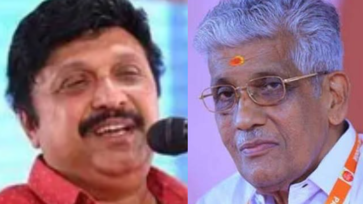 പുനലൂർ പത്മ കഫേ ഉദ്ഘാടനത്തിൽ നിന്ന് ജി. സുകുമാരൻ നായർ വിട്ടുനിന്നു