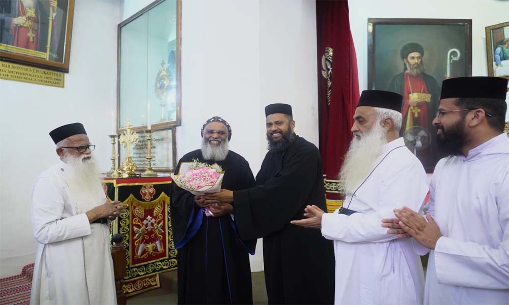 വെരി.റവ.യാക്കോബ് തോമസ് റമ്പാന് സ്വീകരണം