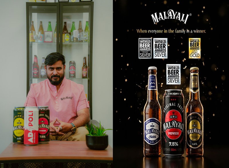 പോളണ്ടില് നിന്നുള്ള മലയാളി ബിയറിന് അപൂര്വ നേട്ടം; പോര്ട്ട്ഫോളിയോയിലെ എല്ലാ ഉല്പ്പന്നങ്ങള്ക്കും വേള്ഡ് ബിയര് അവാര്ഡ് ജോബി ആന്റണി