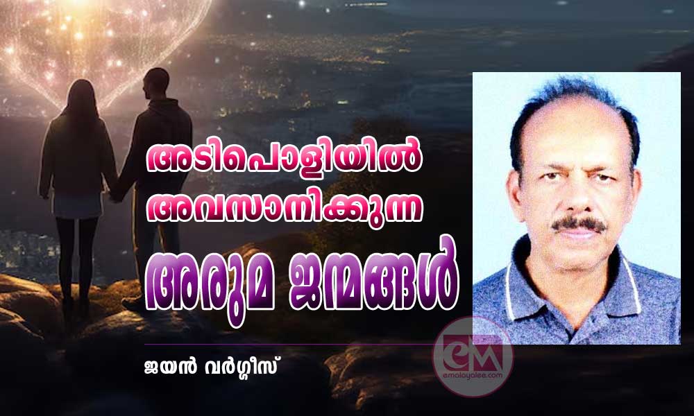 അടിപൊളിയിൽ അവസാനിക്കുന്ന അരുമ ജന്മങ്ങൾ (ലേഖനം: ജയൻ വർഗ്ഗീസ്)
