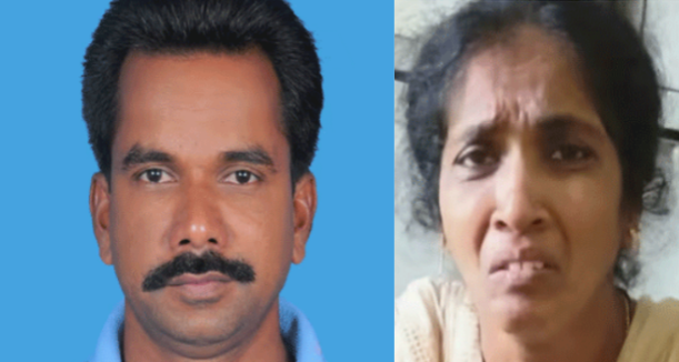 ഭർത്താവിനെ ബെൽറ്റ് മുറുക്കി കൊലപ്പെടുത്തിയ ഭാര്യ അറസ്റ്റിൽ