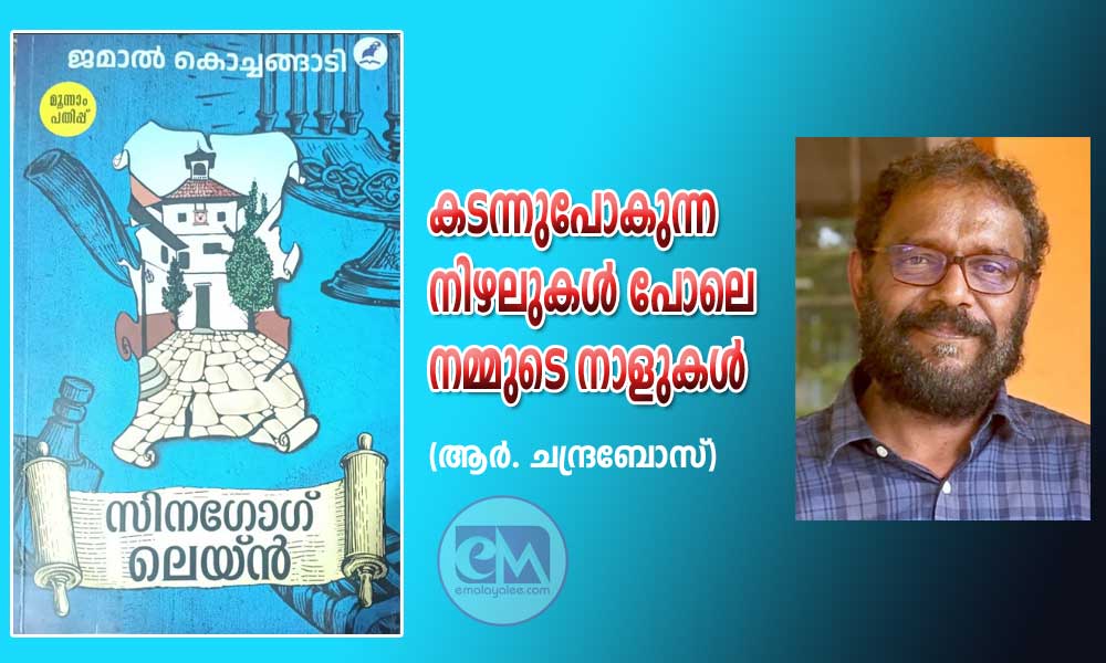 കടന്നുപോകുന്ന നിഴലുകള് പോലെ നമ്മുടെ നാളുകള് (ആര്. ചന്ദ്രബോസ്)
