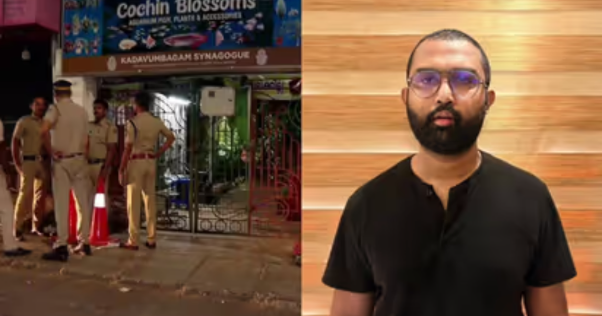 കൊച്ചി സിനഗോഗിന് മുന്നിൽ തീയിട്ട കേസ്: അന്വേഷണം പൂനെയിലേക്ക്; പ്രതിക്കെതിരെ കൂടുതൽ കേസുകൾ