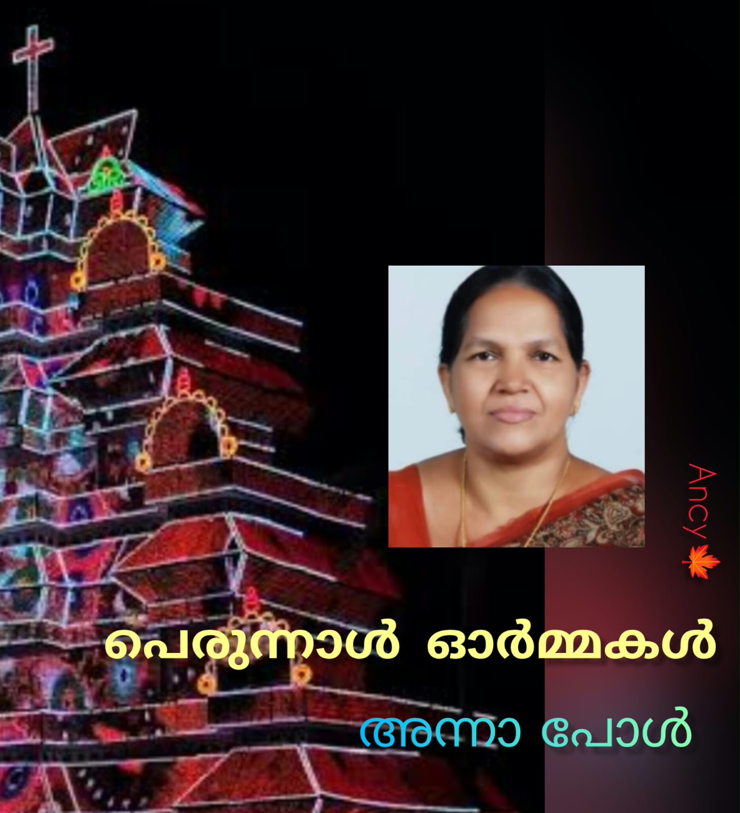 പെരുന്നാൾ ഓർമ്മകൾ : അന്നാ പോൾ