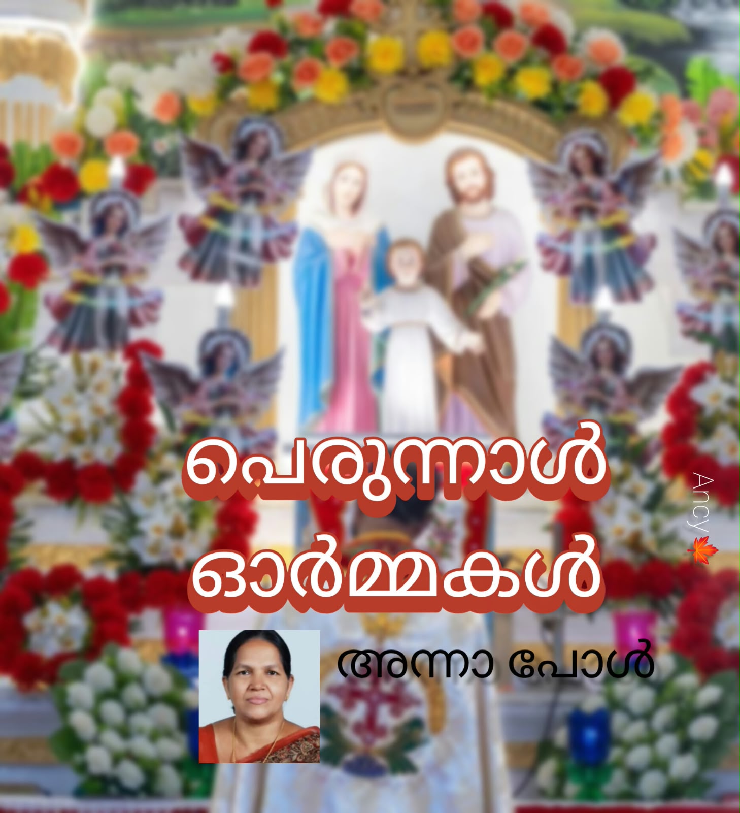 പെരുന്നാൾ ഓർമ്മകൾ : അന്നാ പോൾ