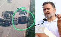  രാഹുലിന്റെ വാഹനവ്യൂഹം ആംബുലന്‍സുമായി കൂട്ടിയിടിച്ചു; അപകടം കോടതിയില്‍ ഹാജരാകാന്‍ പോകുന്നതിനിടെ