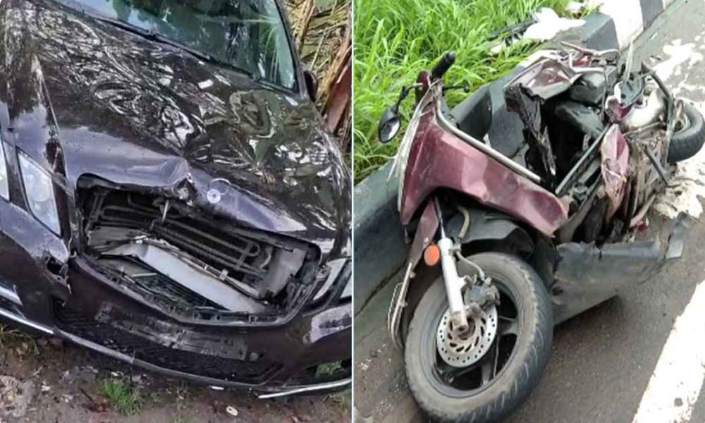 ചേരാനെല്ലൂര് അപകടം: 17കാരന് രാത്രി ബെന്സുമായി ഇറങ്ങിയത് റീല്സ് ഷൂട്ടിന്