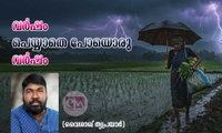 വർഷം പെയ്യാതെ പോയൊരു വർഷം (വൈശാഖ് തൃപ്രയാർ)