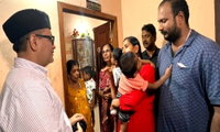  'മലയാളികള്‍ കൈവിടില്ലെന്ന് ആത്മവിശ്വാസം': SMA ബാധിതരായ മൂന്ന് കുഞ്ഞുങ്ങളെ സന്ദര്‍ശിച്ച് മുനവറലി ശിഹാബ് തങ്ങള്‍