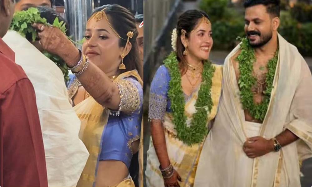 നടി അമൃത നായര് വിവാഹിതയായി