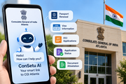 അറ്റ്ലാന്റ ഇന്ത്യൻ കോൺസുലേറ്റിൽ എഐ ചാറ്റ്ബോട്ട് ‘കോൺസേതു എഐ’ അവതരിപ്പിച്ചു