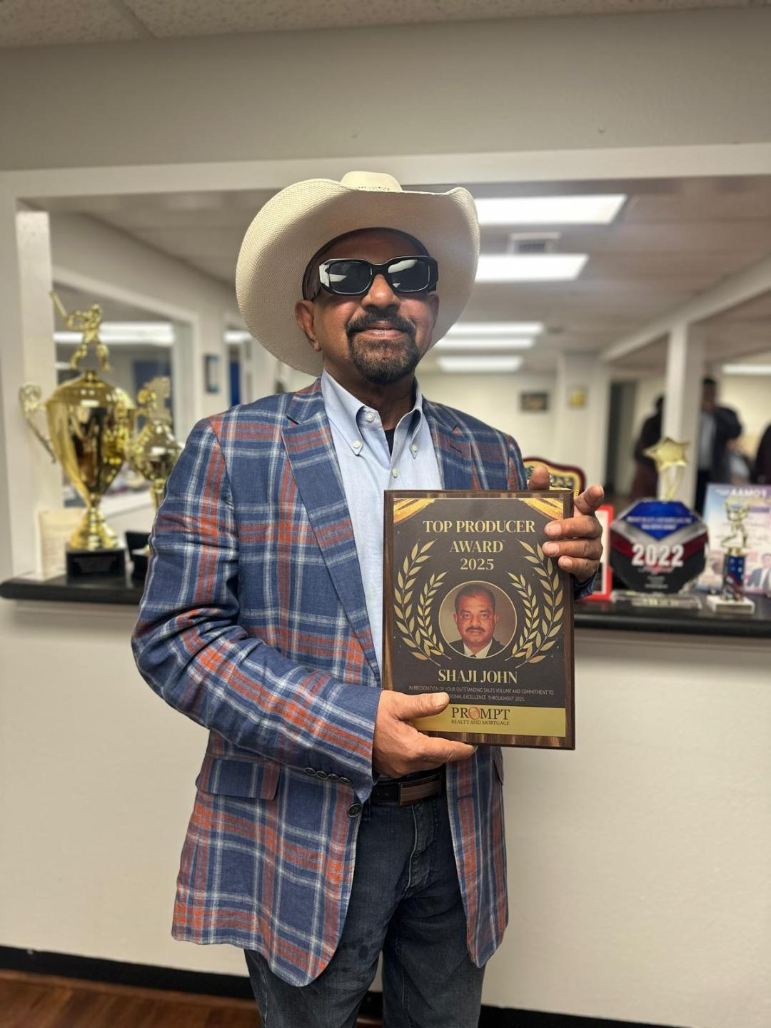 പുതുവര്‍ഷാഘോഷവും പുരസ്‌കാരങ്ങളുമായി    പ്രോംപ്റ്റ് റീയല്‍റ്റി: ഷാജി ജോണ്‍ ബെസ്‌ററ് സെല്ലെര്‍ 2025