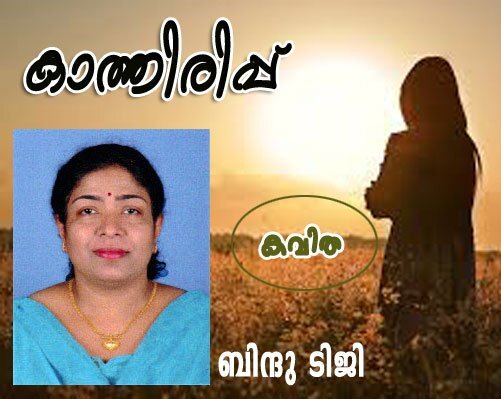 `കാത്തിരിപ്പ്‌' (കവിത: ബിന്ദു ടിജി)