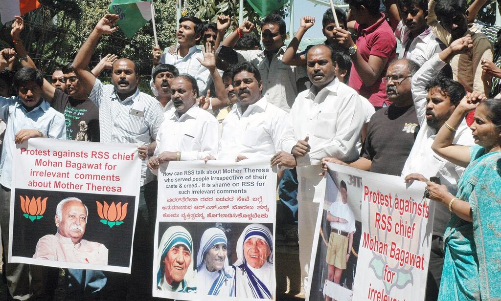 Missionaries of Charity says RSS chief  misinformed 
