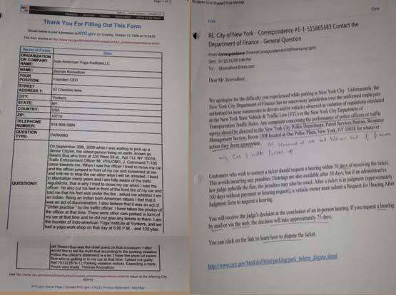 ന്യുയോര്‍ക്ക്‌ സിറ്റിയില്‍ ഒരു ട്രാഫിക്‌ ടിക്കറ്റ്‌ (ഓര്‍മ്മക്കുറിപ്പ്‌- 2: തോമസ്‌ കൂവള്ളൂര്‍)