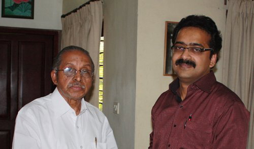 ഓര്‍മ്മകള്‍ മേഞ്ഞ തിരുമുറ്റവും വിട്ട് ഓഎന്‍വി : ഒരു കൂടിക്കാഴ്ചയുടെ ഓര്‍മ്മ (ബിജോ ജോസ് ചെമ്മാന്ത്ര)
