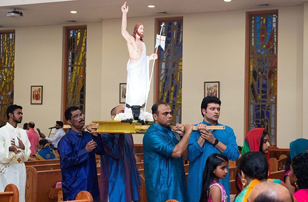 ഫിലാഡല്‍ഫിയയില്‍ ഉയിര്‍പ്പുതിരുനാള്‍ ഭക്തിപൂര്‍വം ആഘോഷിച്ചു