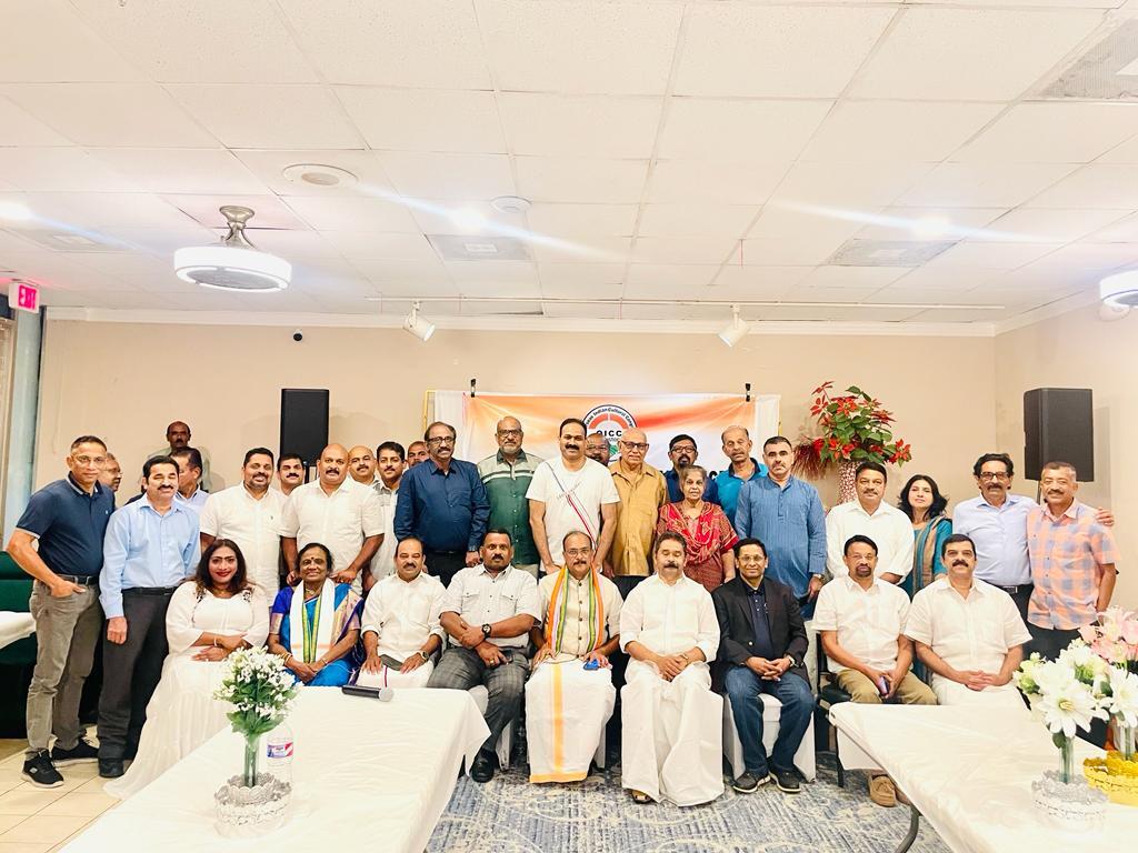 ഓഐസിസിയൂഎസ്‍എ  ഹൂസ്റ്റൺ ചാപ്റ്റർ അഡ്വക്കേറ്റ് ജയ്സൺ ജോസഫിന്  ഊഷ്മള സ്വീകരണം നൽകി