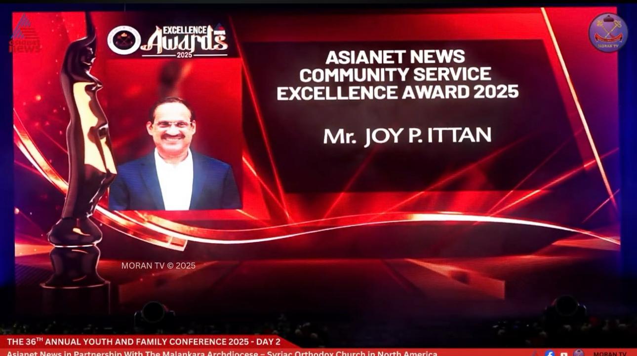 ഏഷ്യാനെറ്റ് ന്യുസ്- മലങ്കര സഭ എക്സലൻസ് അവാർഡുകൾ 8 പേർക്ക് സമ്മാനിച്ചു