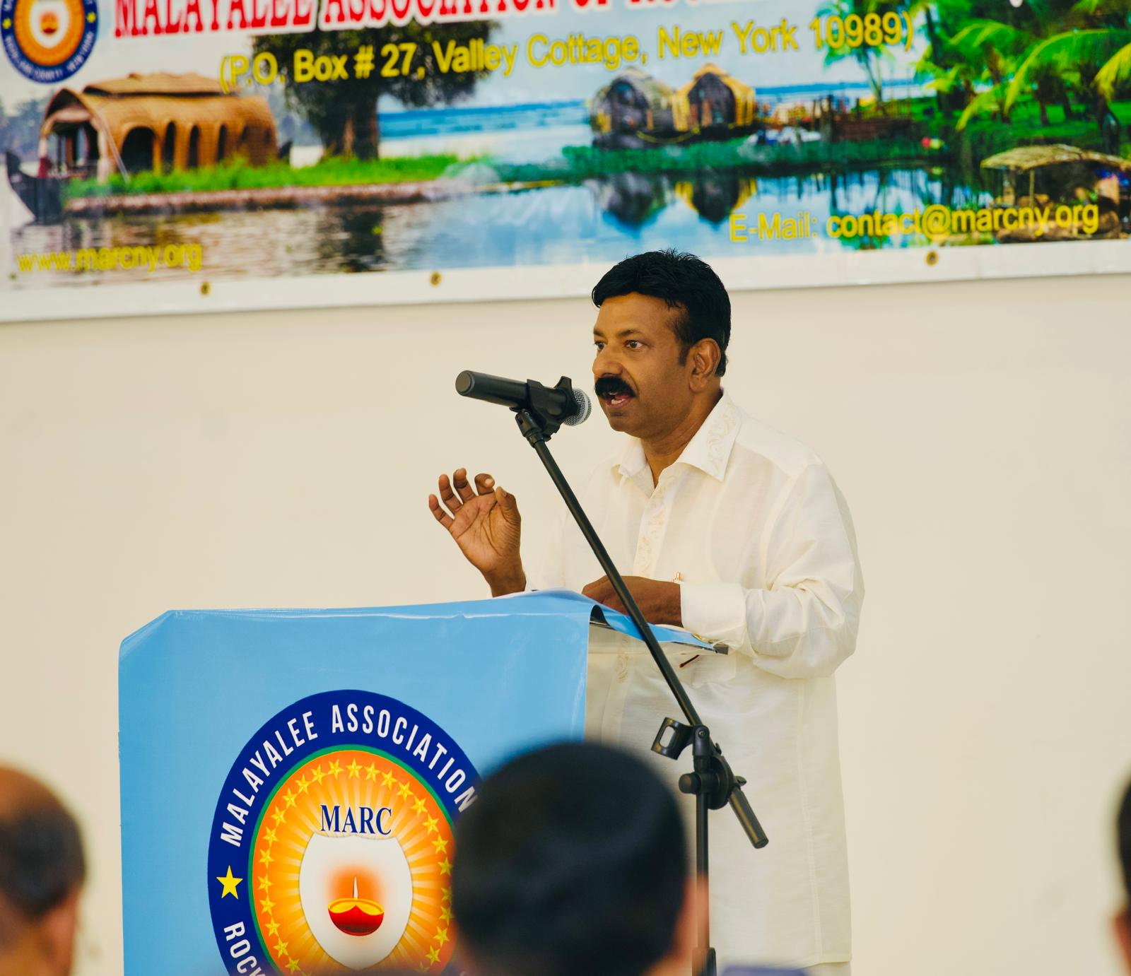 നന്ദിയുള്ളവരും തുറന്ന കണ്ണുകളുള്ളവരും ആകണം: 'മാർക്ക്' ഓണം വേദിയിൽ ഡോ. ബേബി സാം സാമുവൽ