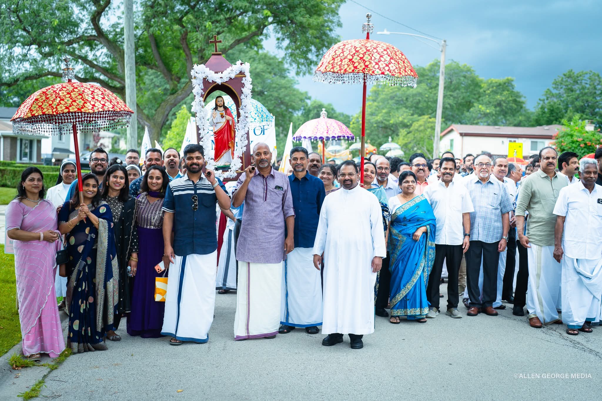 ചിക്കാഗോ സെന്റ് മേരീസിൽ പ്രധാന തിരുനാൾ വിപുലമായി ആഘോഷിച്ചു