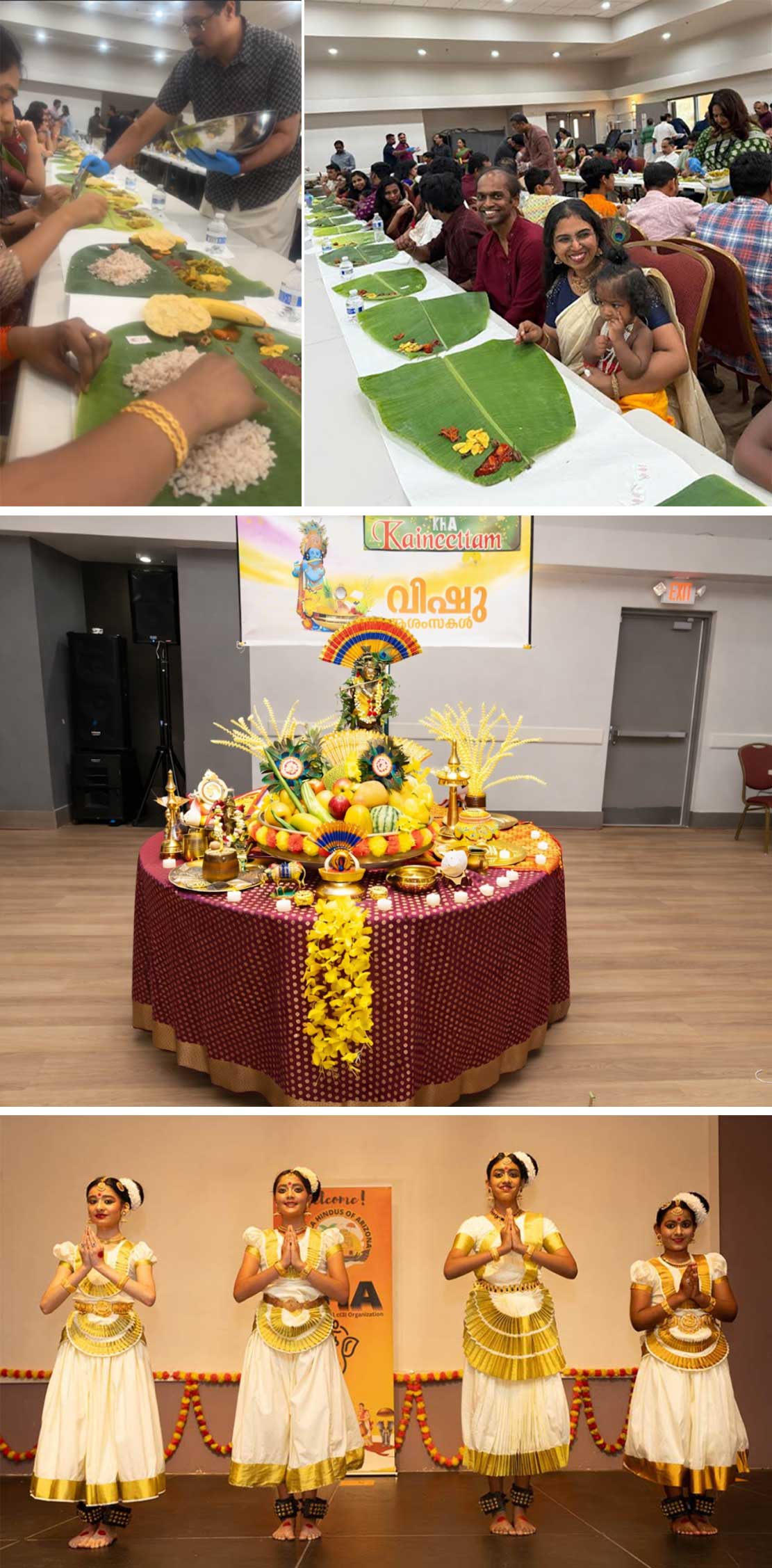 കേരള ഹിന്ദുസ് ഓഫ് അരിസോണ പാരമ്പര്യത്തോടും ഐക്യത്തോടും കൂടി വിഷു ആഘോഷിച്ചു