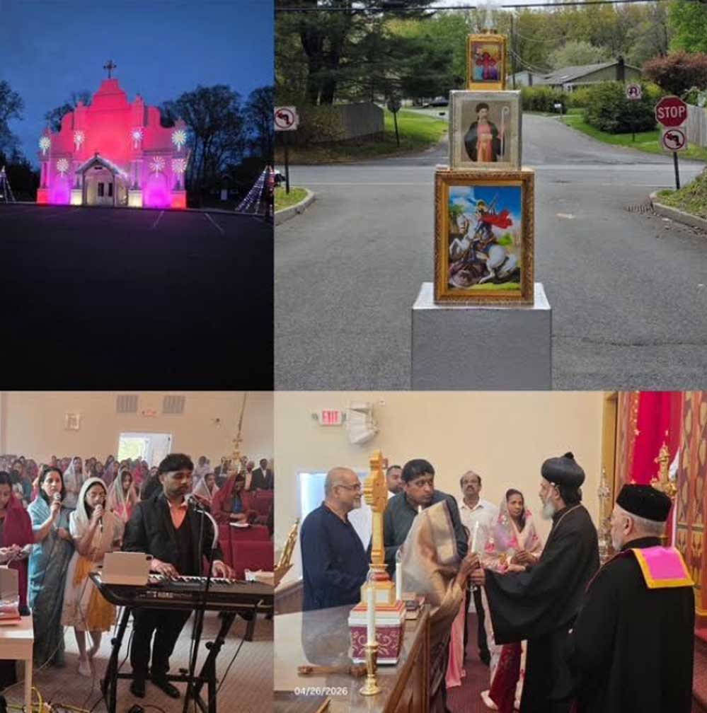 ന്യൂസിറ്റി സെന്റ് ജോർജ് സിറിയൻ ഓർത്തഡോക്സ് പള്ളിയിൽ വിശുദ്ധ ഗീവർഗീസ് സഹദായുടെ പെരുന്നാൾ ഭക്ത്യാദരപൂർവ്വം കൊണ്ടാടി