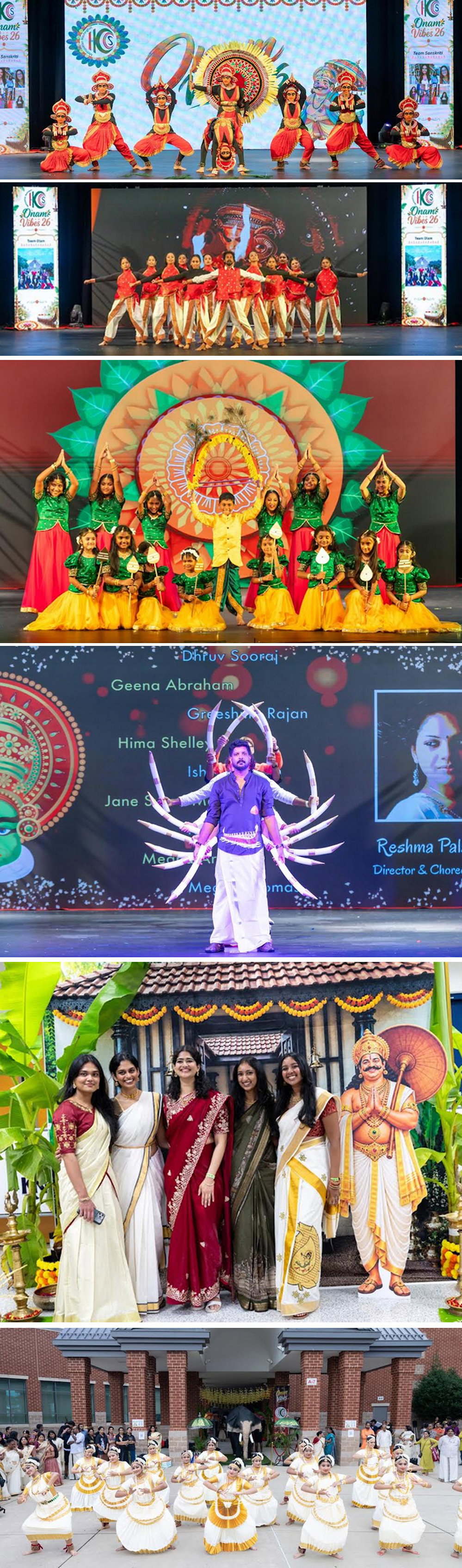 വാഷിങ്ടണിൽ കേരളത്തനിമ നിറച്ച് ‘ഓണം വൈബ്സ് 2026’; താരമായി ‘വാഷിങ്ടൺ ഗജരാജൻ’