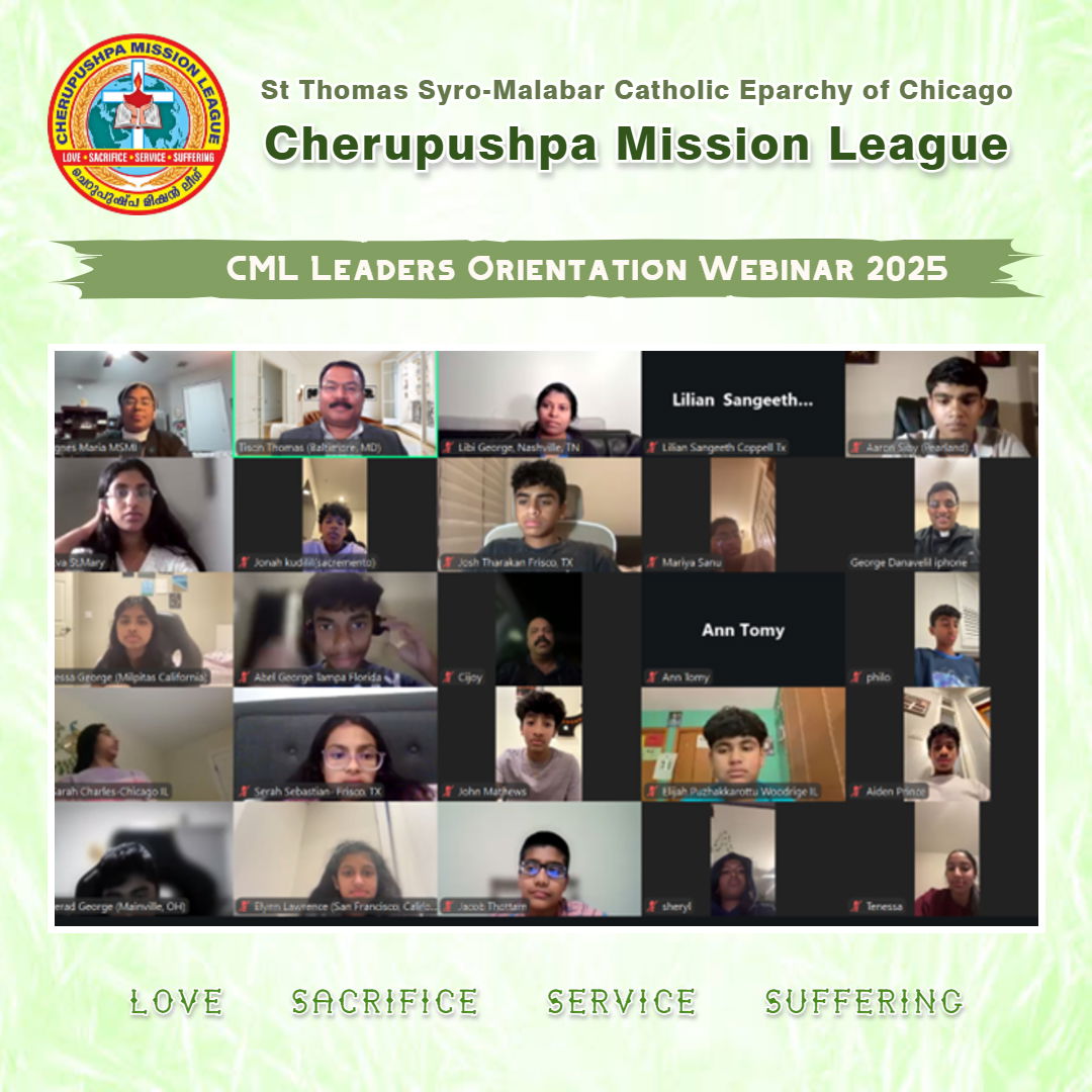 മിഷന്‍ ലീഗ് ഭാരവാഹികള്‍ക്കായി രൂപതാതല വെബിനാര്‍ സംഘടിപ്പിച്ചു.