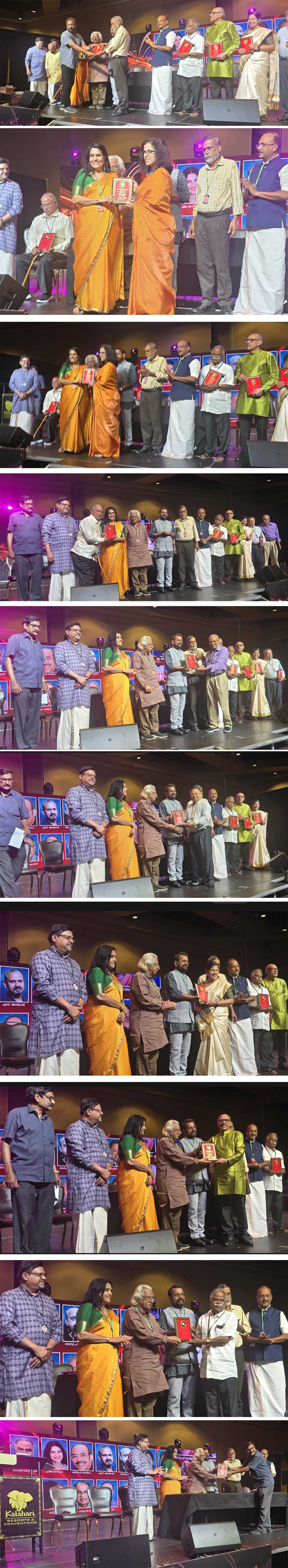 പ്രവാസി മലയാള സാഹിത്യത്തിന് ഫൊക്കാനയുടെ ആദരം; അവാർഡുകൾ വിതരണം ചെയ്തു