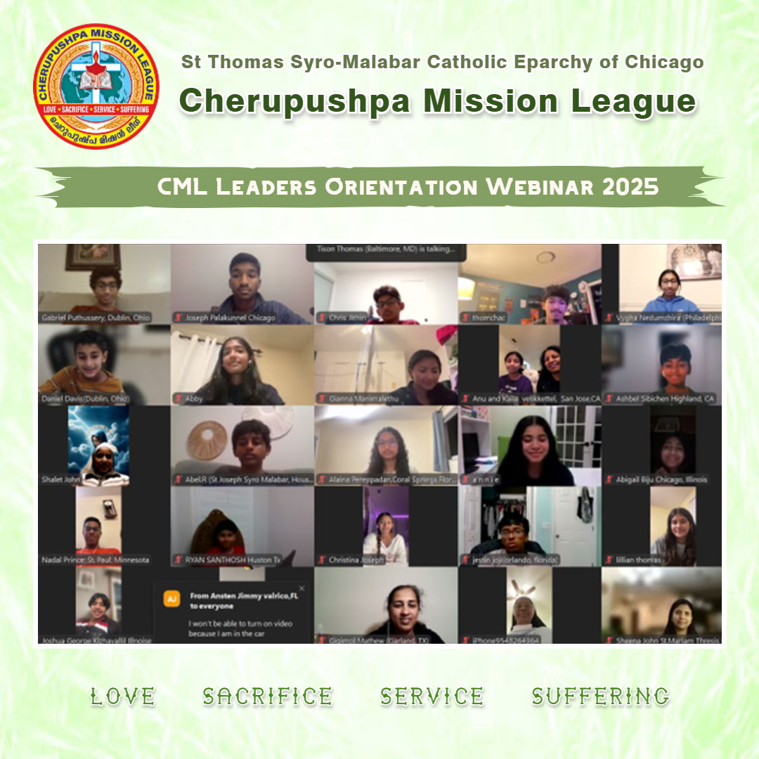 മിഷന്‍ ലീഗ് ഭാരവാഹികള്‍ക്കായി രൂപതാതല വെബിനാര്‍ സംഘടിപ്പിച്ചു.