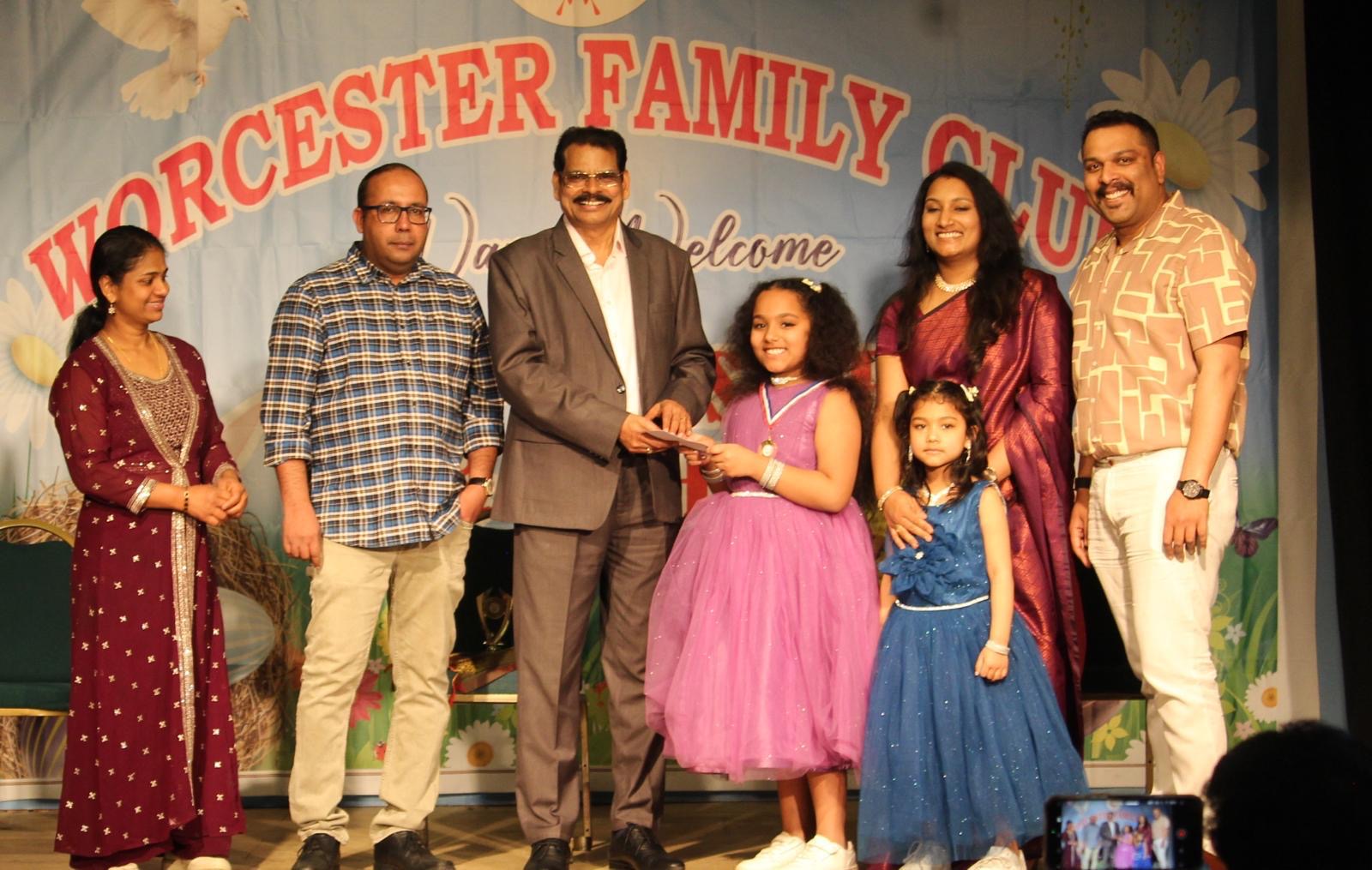 സംഗീത-നൃത്ത കലകളുടെ വിസ്മയം തീര്‍ത്ത് വൂസ്റ്റര്‍ ഫാമിലി ക്ലബ്ബിന്റെ ഈസ്റ്റര്‍-വിഷു ആഘോഷം അവിസ്മരണീയമായി.