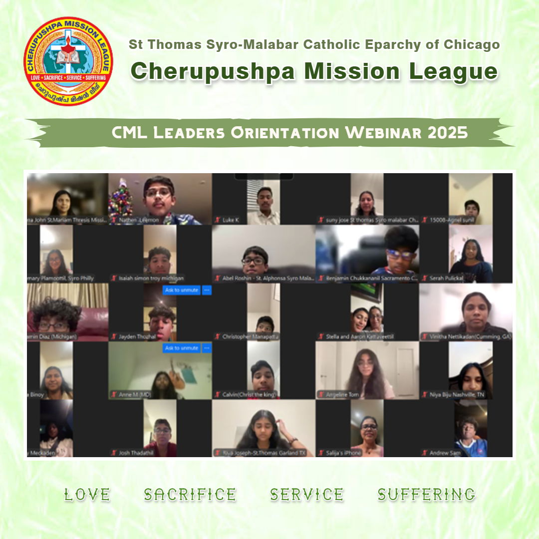 മിഷന്‍ ലീഗ് ഭാരവാഹികള്‍ക്കായി രൂപതാതല വെബിനാര്‍ സംഘടിപ്പിച്ചു.