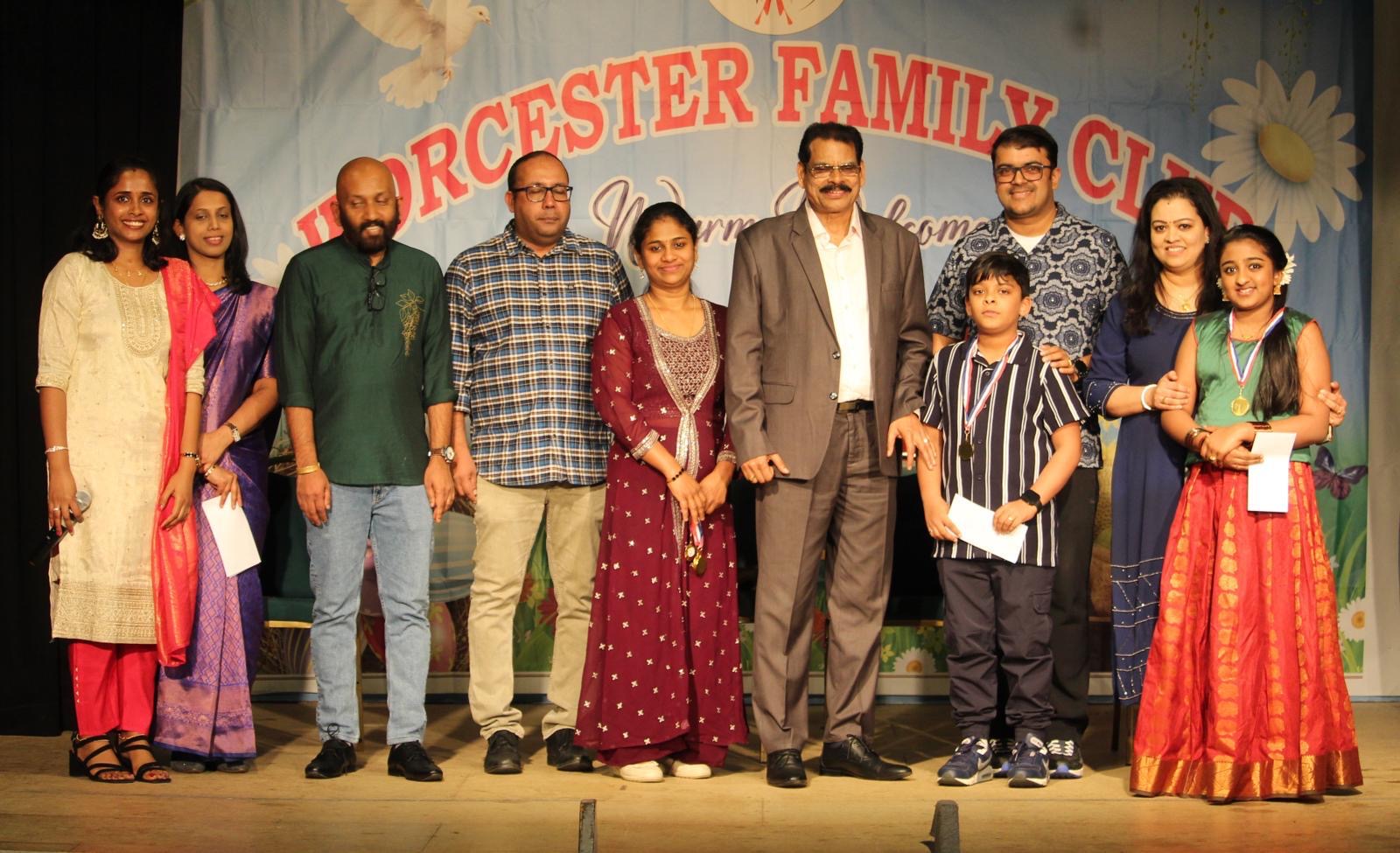 സംഗീത-നൃത്ത കലകളുടെ വിസ്മയം തീര്‍ത്ത് വൂസ്റ്റര്‍ ഫാമിലി ക്ലബ്ബിന്റെ ഈസ്റ്റര്‍-വിഷു ആഘോഷം അവിസ്മരണീയമായി.