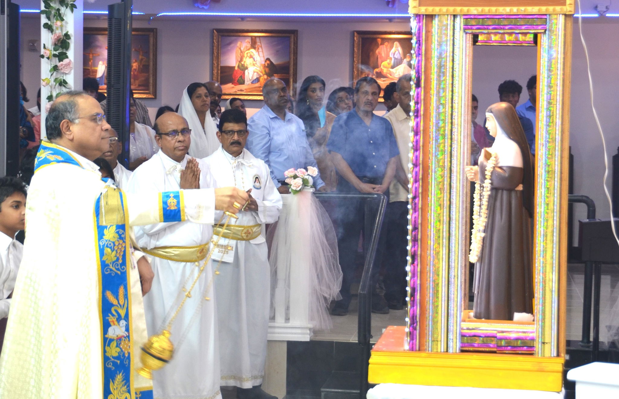 കൊപ്പേലില്‍ വി. അല്‍ഫോന്‍സാമ്മയുടെ തിരുനാളിനു ഭക്തിനിര്‍ഭരമായ സമാപനം; നൂറുകണക്കിന്  വിശ്വാസികള്‍ അനുഗ്രഹം തേടി.