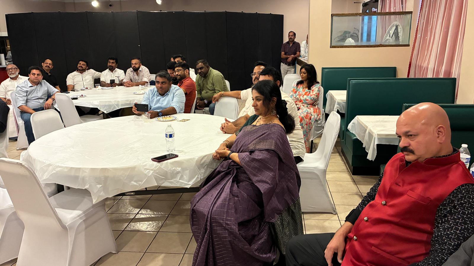 ടീം വോയ്‌സ് ഓഫ് ഫോമായ്ക്ക് ഹൂസ്റ്റണിലെ സതേണ്‍ റീജിയന് കീഴിലുള്ള മൂന്ന് സംഘടനകളുടെ സ്വീകരണം