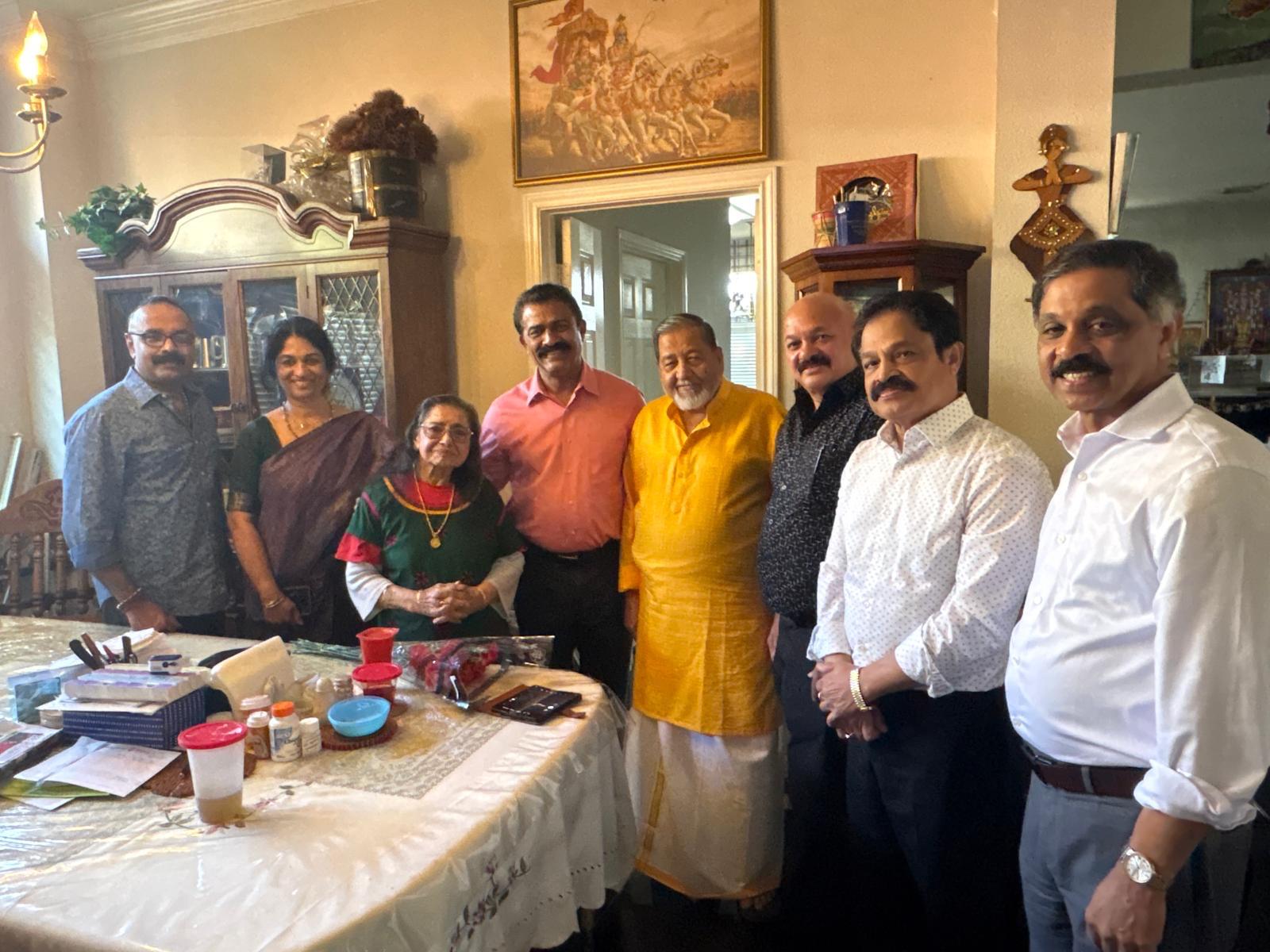 ടീം വോയ്‌സ് ഓഫ് ഫോമായ്ക്ക് ഹൂസ്റ്റണിലെ സതേണ്‍ റീജിയന് കീഴിലുള്ള മൂന്ന് സംഘടനകളുടെ സ്വീകരണം